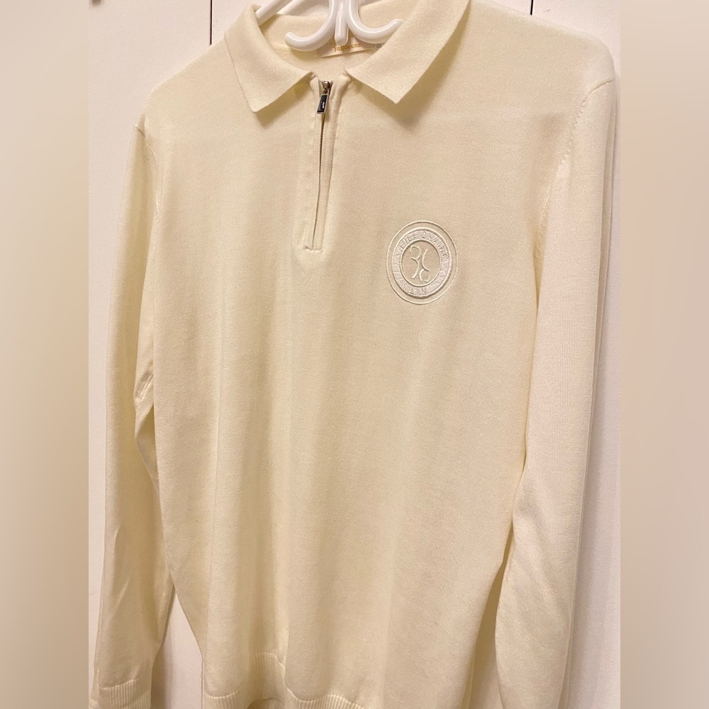 NWOT men’s long sleeve polo shirt size M